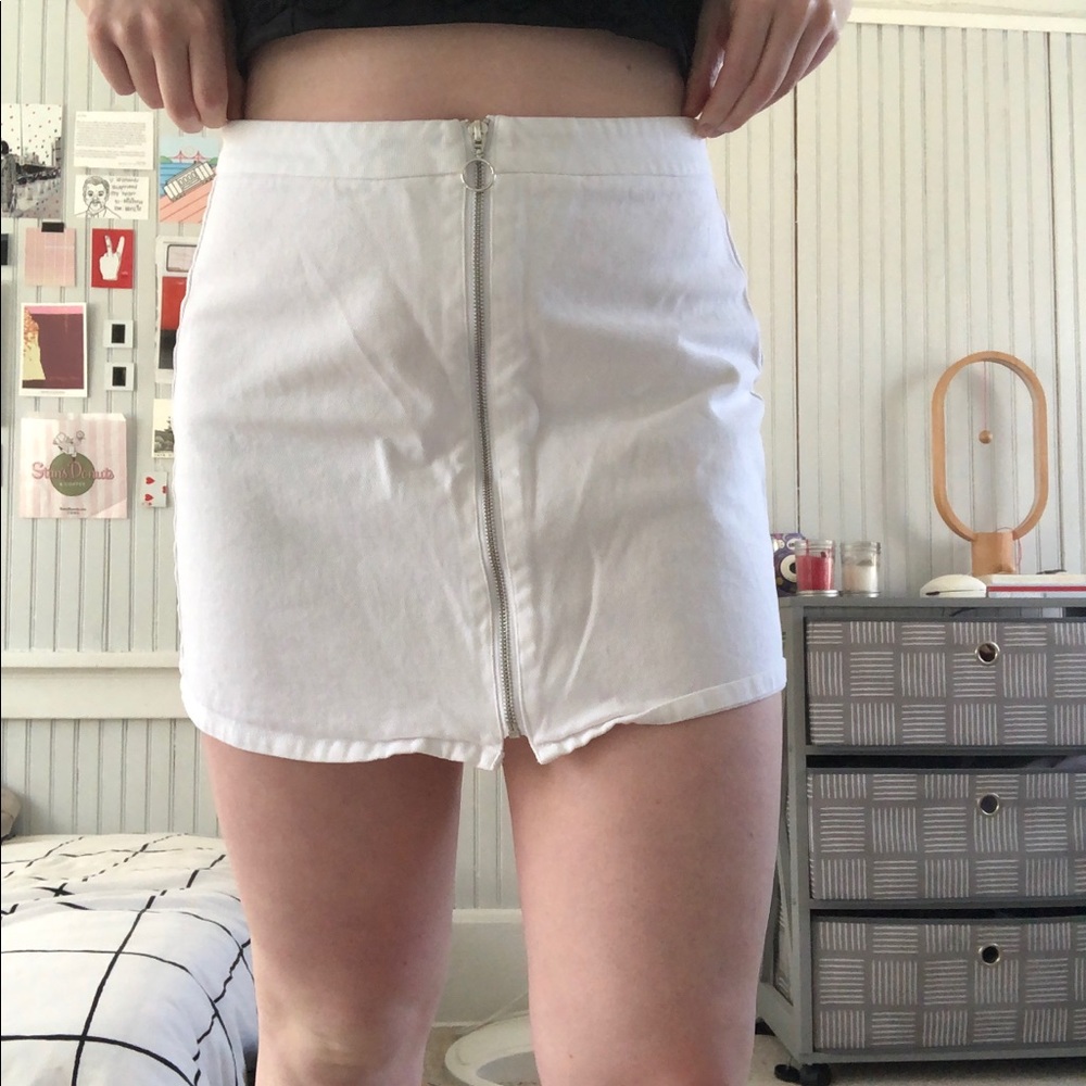 Forever 21 Zip Up Skirt